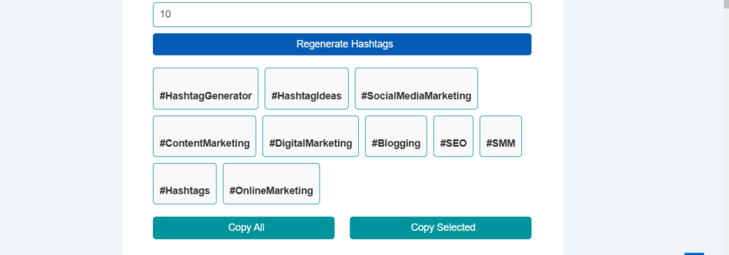 Hashtag Generator